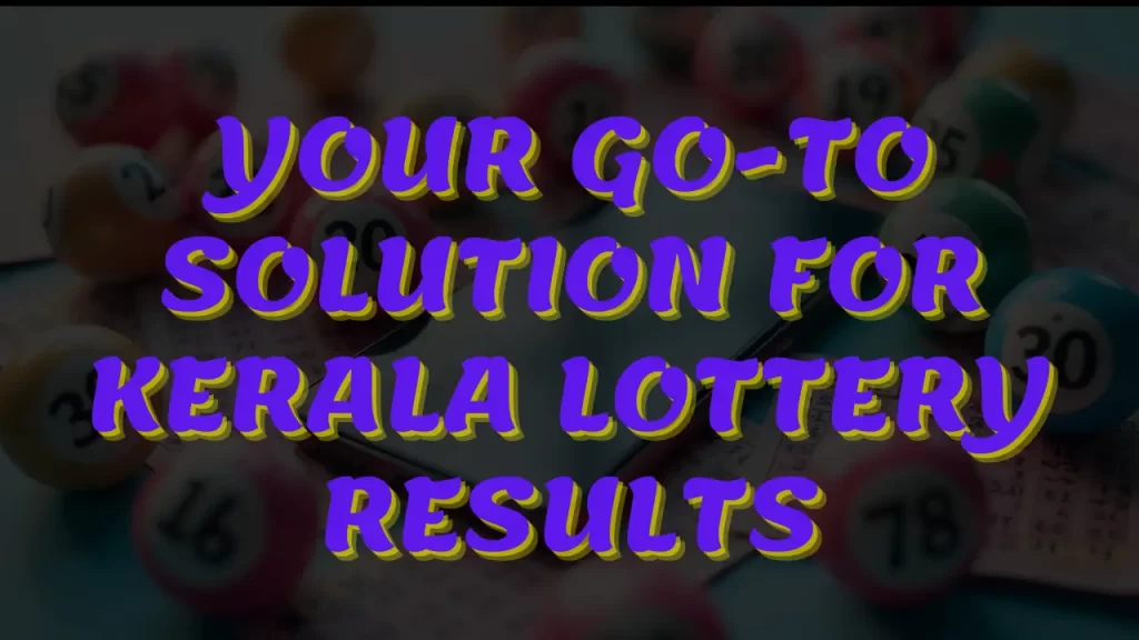 kerala lottery result yesterday